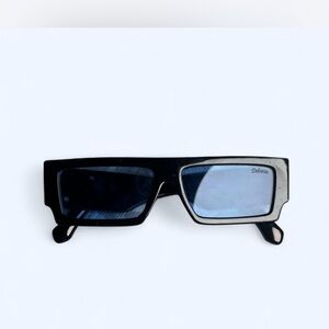 Black Rectangular Sunglasses